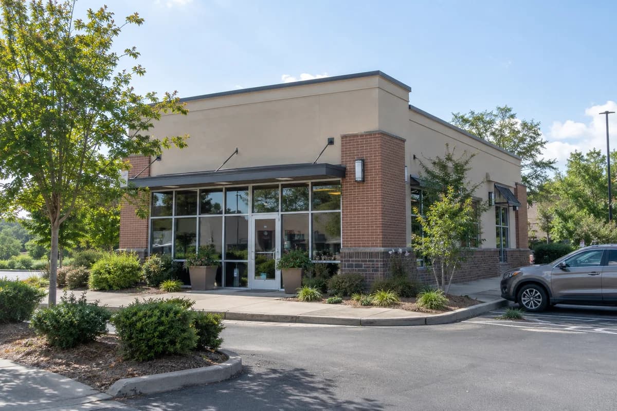 Illustrative net lease property for a fictional offering